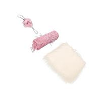 ibasenice 1set Photography Prop Kit for Boy Girl Wrap Blanket Elastic Hair Band Wrapped Cloth for Adorable Newborn Photography Sessions and Memorable Moments