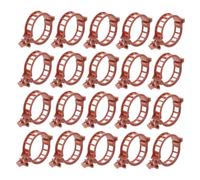 ibasenice 1set Plant Support Clips for Garden and Greenhouse Durable Plastic Tomato Stem Holders Easy Pinch Plant Clips for Upright Growth of Vegetables and Vines Diameter Brown 200pcs