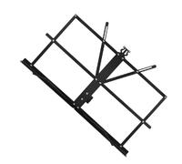 ibasenice 1set Portable Foldable Music Stand for Piano Desktop Score Holder for Home Office Classroom and Library Use Black
