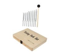 ibasenice 1set Professional Tuning Fork Guitar and Violin Music Teaching Tool Construction Easy to Use for Accurate Tuning of String Instruments