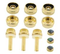 ibasenice 1set Trumpet Valve Finger Buttons and Caps Musical Instrument Accessories Repair Tools for Trumpet Design for Enhanced Aesthetics