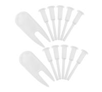 ibasenice 1Set Yoga Ball Plug Replacement Kit Exercise Air Stopper Pins for Inflatable Fitness Equipment Includes Plug Pullers Sturdy and Reusable Design for Optimal