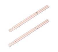 ibasenice 2 Pairs 5A Maple Wood Drumsticks Classic Drum Stick Percussion Accessories Lightweight Practice Sticks for Beginners Child Drum Kit
