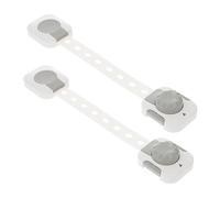 ibasenice 2 PC Baby Hand Secure Locks Multifunctional Child Wardrobe Lock Infant Protection Device for Cabinet Doors Drawers and Fridge