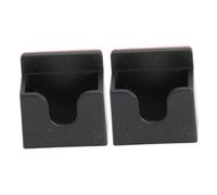ibasenice 2 Pcs Cb Microphone Hanger Clips Universal Car Mic Holders Plastic Wireless Mic Stand Mounts for Ham Radio Accessories Compatible with Baofeng Uv-5r and Quansheng Uv-k5