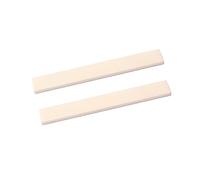 ibasenice 2 Pcs Real Buffalo Bone Nut Blank Saddle Set for Electric Acoustic Guitar Bass 100x10x3mm Lightweight Fits Handmade Guitar GL617 Accessories