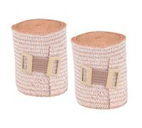 ibasenice 2 Rolls Flexible Elastic Compression Wrap Breathable Athletic for Calf Stretch Ankle Wrist Support Comfortable Pressure Wrap for Sports Camping and Injury