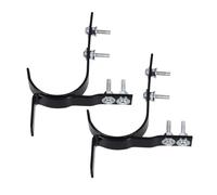 ibasenice 2 Set Metal Mailbox Latch and Handle Set Weather Resistant Secure Post Box Lock Replacement Kit for Outdoor Use with Complete Repair Components