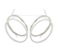 ibasenice 2 Sets Acoustic Nylon Guitar Strings Replacement Nylon Core for Smooth Warm Tone Easy to Replace Compatible with Various Acoustic Guitars Enhanced Tuning Stability for Performance