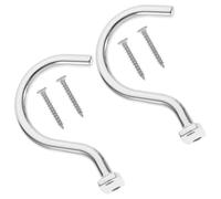 ibasenice 2 Sets Billiard Table Hooks Silver Multi-Function Snooker Cue Rack Holder Replaceable Pool Cue Hooks for Wall-Mounted Use in Game Rooms