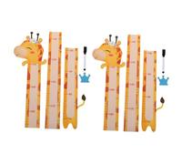 ibasenice 2 Sets Growth Chart Height Wall Sticker for Boys and Girls Anime Wall Decor Height Chart for Home Nursery Decoration for Bedrooms