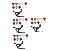 ibasenice 2 Sets Guitar Capo for Acoustic Electric Guitar Pick Set Tuning Clamp for Home Practice Random Color