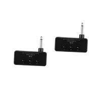 ibasenice 2 Sets Miniature Bass Guitar Headphone Amp Portable Pocket Guitar Amplifier for Practice and Performance