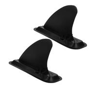 ibasenice 2 Sets Surfboard Replacement Fin Detachable Paddle Fin for Water Stabilization Compatible with Surfboards Paddleboards Durable Design for Enhanced Stability Speed