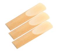 ibasenice 20 Pcs Alto Saxophone Reeds Size 2.5 Professional Bamboo Woodwind Reeds Thin Tips for Clarinet Accessories Suitable for Beginner and Player Saxophone Repair