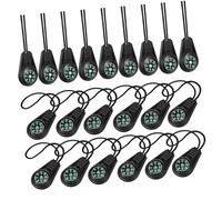 ibasenice 20 Pcs Portable Mini Compass with Lanyard High for Hiking Camping Climbing Lightweight and Compact Outdoor Adventure Tool