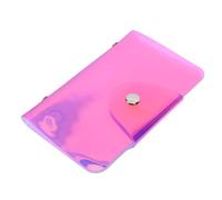 ibasenice 20 Slots Nail Art Stamping Bag Multi-Card Position Bag Portable Organizer Rectangular Slots Suitable for Square and Rectangular Plates as Material Simple Fashion Design