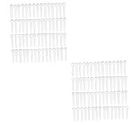 ibasenice 200pcs Ballad Guitar Bridge String Nails Pin String Studs for Acoustic Guitar