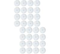 ibasenice 200pcs Beeswax Candle Protectors Portable Ear Care Protective Disks Drip Protectors for Ear Wax Candles Use