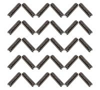 ibasenice 200pcs Metal Shoelace End Caps round Copper Tips, Black Drawstring End Caps for Shoe Lace Tips, DIY Replacement Accessories for Sneakers, Hoodies, Boots, and Pants