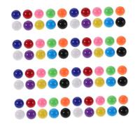 ibasenice 200PCS Small Plastic Balls for Chinese Checkers Game Replacement Marbles for Family Board Games Math Sorting Creative DIY Crafts Early Learning and Color Recognition