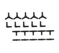 ibasenice 20Pcs Aquarium Air Hose Connector Oxygen Pump Accessories Fish Tank Airline Tubing with I Y Shape Adapters Plastic for Fish Tank Aeration