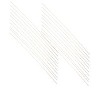 ibasenice 20pcs Bamboo Sticks for Kite Making Flexible Dowels for Stable Shape Lightweight Craft Material for Easy Assembly for Outdoor Fun and Family Bonding