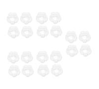 ibasenice 20pcs Childproof Oven Knob Covers Gas Knob Safety Guard for Stove and Microwave Easy Installation Fire Prevention