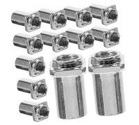 ibasenice 20pcs Drum Swivel Nuts for Floor Drum Replacement Tom Lug Swivel Nuts Inner Spare Part for Snare and Tom