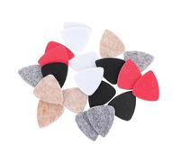 ibasenice 20pcs Durable Felt Guitar Picks for Electric and Acoustic Guitars Premium Quality Plectrums for Ukulele Bass and Mandolin Music Lovers and Gift Giving