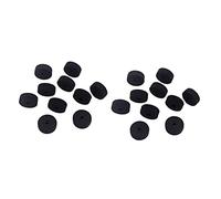 ibasenice 20pcs Felt Washers for Cymbals and Bass Drum Felt Pads for Drumming Accessories Soft and Cymbal Stand Replacement Parts