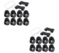 ibasenice 20pcs Finger Pick Drum Mallet Bracket Mallet Finger for Steel Tongue Drum Accessories Kit Storage Box for Instrument