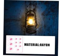 ibasenice 20pcs Gas Lantern Mantles Preformed Mesh Design for Outdoor Camping and Hiking Fit Kerosene Lamp Mantle Replacement with Heat Resistant Rayon Material for Stable Combustion and Low
