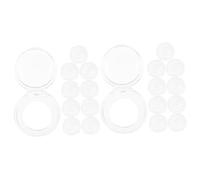 ibasenice 20pcs Gas Stove Knob Covers Transparent Safety Guards for Gas Knobs Protects Pets Boys and Girls from Accidental Burns Easy to Clean Compact Design