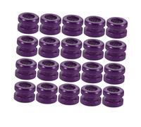 ibasenice 20pcs Guitar String Beads Durable Metal Components for Electric Bass and Acoustic Guitar Accessories for Beginners and Professionals