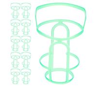 ibasenice 20pcs Infusion Bottle Hanging Net Plastic Green Plastic Net Covers for Hospital Drip Bottles Patients Iv Fluid Administration Holder