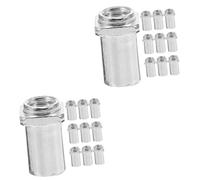 ibasenice 20pcs Iron Drum Swivel Nuts for Floor Tom Lug Replacement Spare Parts for Snare Drum