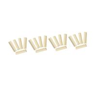 ibasenice 20pcs Mandolin Accessories String Bone Nut for Improved Tone and Vibration Support for Mandolin Nut Repair and String Preservation