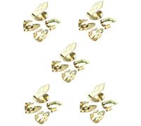ibasenice 20pcs Metal Guitar Picks for Beginners Acoustic Guitar Accessories Practice Hand Thumb Picks Banjo Finger