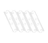 ibasenice 20pcs Metal Plant Label Stakes with Shepherd Hook Outdoor Garden Markers for Vegetable Gardens Hanging Rods for Containers Versatile Nursery and Lawn Insert Stick