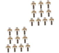 ibasenice 20pcs Microphone Socket for Stringed Instruments Easy to Install Mic Holder for Guitar and Other Instruments Design for Enhanced Sound Quality