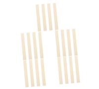 ibasenice 20pcs Musical Instrument Felt Strip Mute for Flute Clarinet Trombone Easy Install Noise Isolator