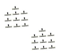 ibasenice 20pcs Ohm Slide Potentiometer Bk Resistor Mono Potentiometer Board Fader