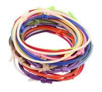 ibasenice 20pcs Pet Collar Puppy Whelping Collars Soft Adjustable Id Bands for Newborn Puppies and Kittens Identification Colors