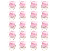 ibasenice 20pcs Pink Cartoon Boxes Thickened Candy Wrapping Boxes 8x8x8cm Small Party Treat for Shower Birthday Baptism Favors