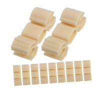 ibasenice 20pcs Plastic Train Track Connectors Clips for Miniature Railway Expansion Toy Accessories for Boy Girl to Enhance Spatial Skills and Creativity