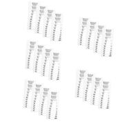 ibasenice 20sheets Guitar Fretboard Stickers of Note Map Decals for Self-adhesive Music Instrument Decals for Electric and Bass Guitars for Beginners