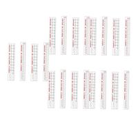 ibasenice 20sheets Guzheng Practicing Stickers Musical Note Scale Decals Easy to Use Learning Helper Guzheng Practicing Accessory