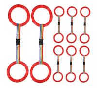 ibasenice 24 Sets Adjustable Walking Rope Wristband with Quick-Release Connectors Lightweight Anti-Loss Safety Leash for Red Strap for Preschool Daycare Outdoor Group Outings