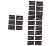 ibasenice 24 Sheets Ukulele Scale Stickers for Beginners Useful Ukulele Fretboard Sticker Practice Tool